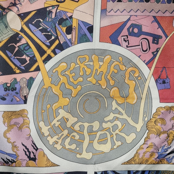 Vintage Hermes Silk Scarf - Picture 2 of 8